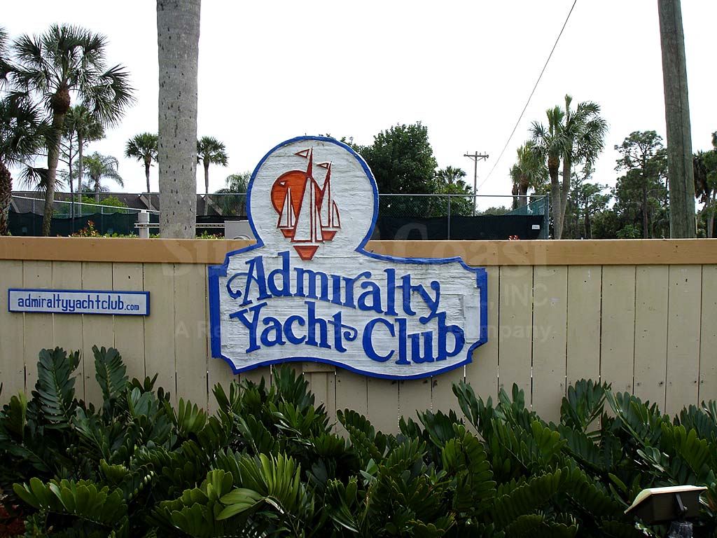 Admiralty Yacht Club Signage